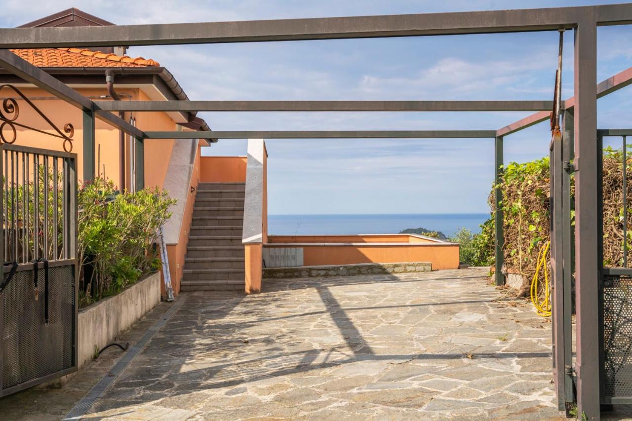 016 - Casa Tranquilla Vista Mare, Pace E Natura - 10 Minuti Dalla Spiaggia Apartment เซสตรี เลวานเต ภายนอก รูปภาพ