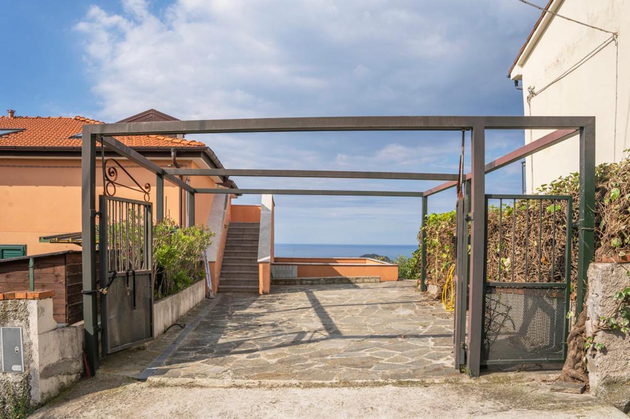 016 - Casa Tranquilla Vista Mare, Pace E Natura - 10 Minuti Dalla Spiaggia Apartment เซสตรี เลวานเต ภายนอก รูปภาพ