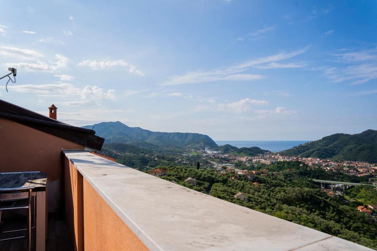 016 - Casa Tranquilla Vista Mare, Pace E Natura - 10 Minuti Dalla Spiaggia Apartment เซสตรี เลวานเต ภายนอก รูปภาพ