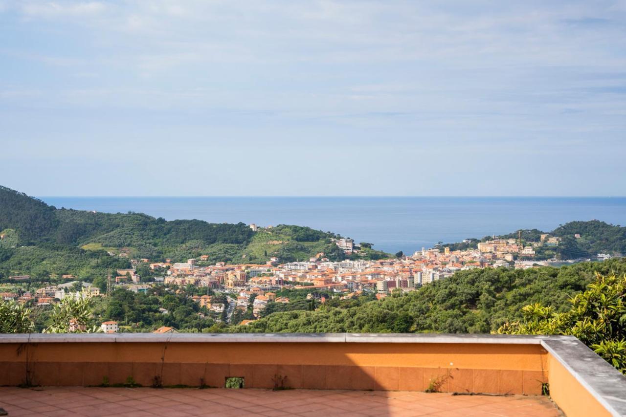 016 - Casa Tranquilla Vista Mare, Pace E Natura - 10 Minuti Dalla Spiaggia Apartment เซสตรี เลวานเต ภายนอก รูปภาพ